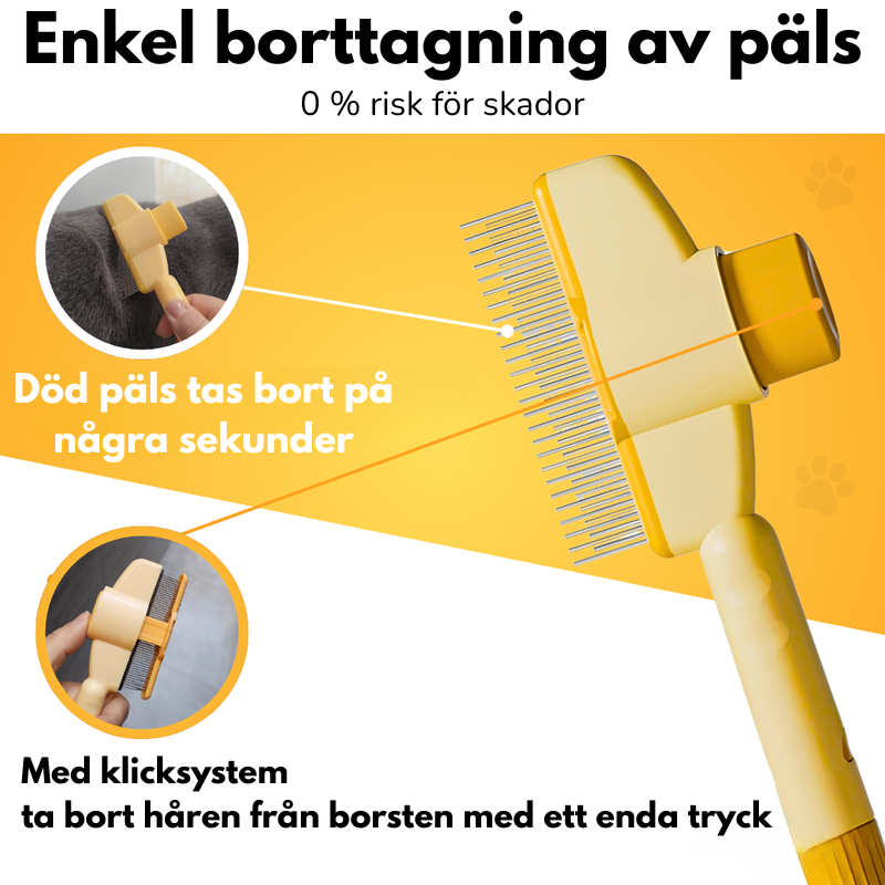 PälsLyn-borste™ – Den perfekta lösningen för pälsvård