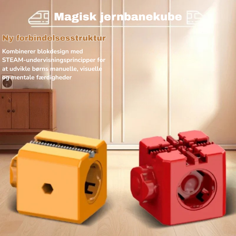 DIY Cube Track – Kreativ och Engagerande – Bygg Ditt Eget Leksakståg