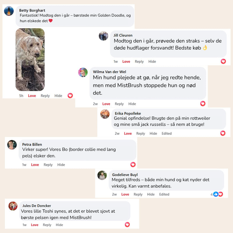 MistBrush™ – Fuktar, masserar och avlägsnar hår utan smärta