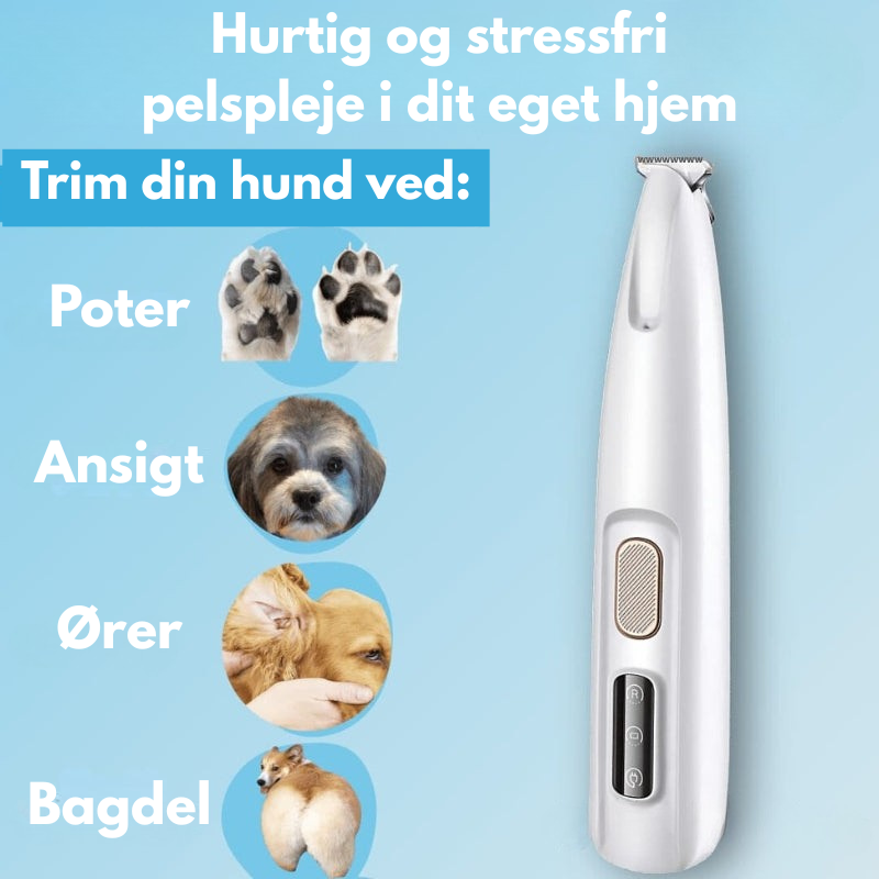 PoteTrim™ – Skonsam och Tyst Pälspf care för Tassarna