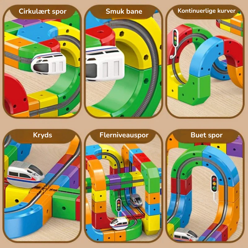 DIY Cube Track – Kreativ och Engagerande – Bygg Ditt Eget Leksakståg