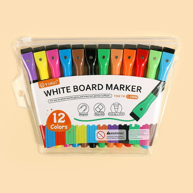 12-pack PRO Magnetiska Pennor för Luminösa LED Ritplattor