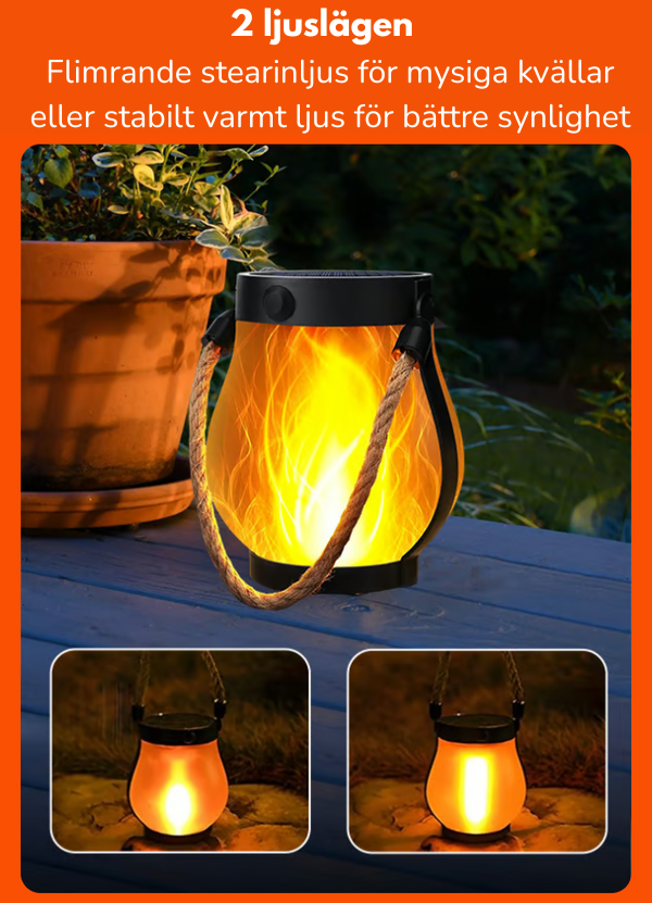 Glödflamme – lanternan med den tidlösa flamman