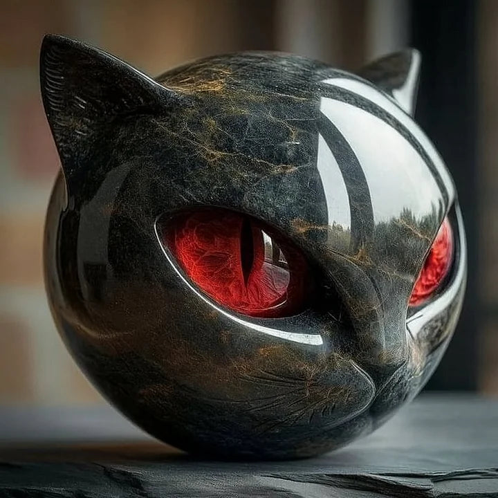 Ida | Mystical Black Cat Sculpture