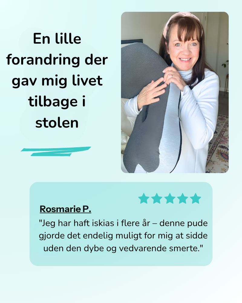 ErgoSæde™ - Sittkudde för Snabb Avlastning