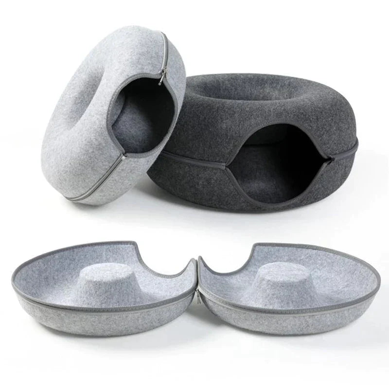 KatteCirkel™ – Mjuk Donutformad Kudde för Avkoppling och Lek